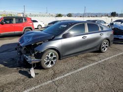 Salvage cars for sale at Van Nuys, CA auction: 2020 KIA Forte FE