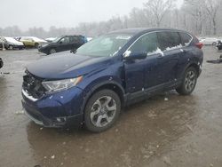 Salvage cars for sale at Ellwood City, PA auction: 2019 Honda CR-V EX