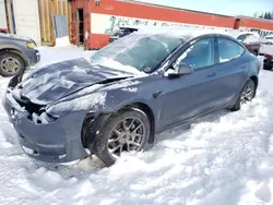 Salvage cars for sale at Montreal Est, QC auction: 2023 Tesla Model 3