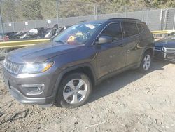 Salvage SUVs for sale at auction: 2020 Jeep Compass Latitude