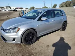 2015 Volkswagen E-GOLF Limited en venta en San Diego, CA