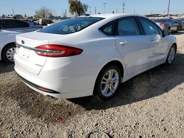 2018 Ford Fusion S Hybrid