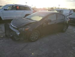 Honda Civic lx salvage cars for sale: 2012 Honda Civic LX