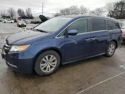 Salvage cars for sale at Moraine, OH auction: 2015 Honda Odyssey EXL