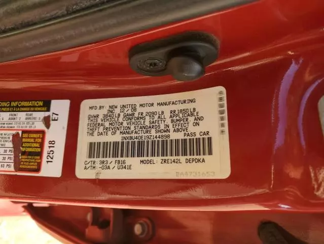 2009 Toyota Corolla Base