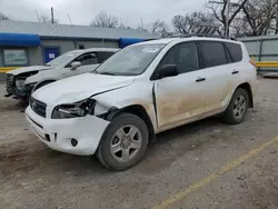 Salvage cars for sale at Wichita, KS auction: 2007 Toyota Rav4