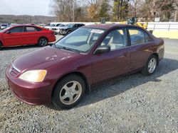 2002 Honda Civic LX en venta en Concord, NC