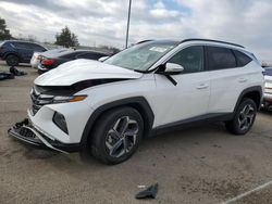 Salvage cars for sale at Moraine, OH auction: 2022 Hyundai Tucson SEL Convenience