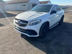 Mercedes-Benz gle-Class salvage cars for sale: 2016 Mercedes-Benz GLE Coupe 63 AMG-S