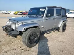 Jeep salvage cars for sale: 2016 Jeep Wrangler Unlimited Sahara