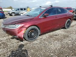 Chrysler salvage cars for sale: 2015 Chrysler 200 Limited