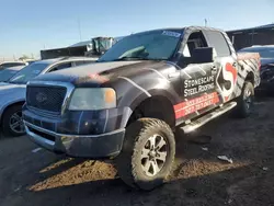 Ford Vehiculos salvage en venta: 2006 Ford F150 Supercrew