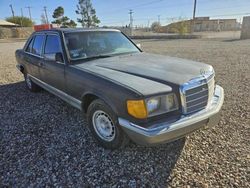 Salvage cars for sale at Anthony, TX auction: 1985 Mercedes-Benz 500 SEL