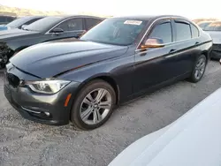 Salvage cars for sale at Las Vegas, NV auction: 2017 BMW 330 XI