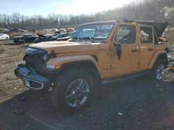 4 X 4 a la venta en subasta: 2021 Jeep Wrangler Unlimited Sahara