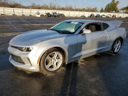 Salvage cars for sale at Fresno, CA auction: 2018 Chevrolet Camaro LT