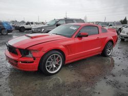 Salvage cars for sale from Copart Eugene, OR: 2007 Ford Mustang GT