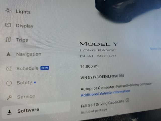 2020 Tesla Model Y