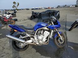 Salvage motorcycles for sale at Martinez, CA auction: 2002 Yamaha FZS10