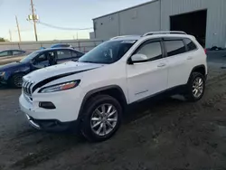 Salvage cars for sale at Jacksonville, FL auction: 2017 Jeep Cherokee Limited