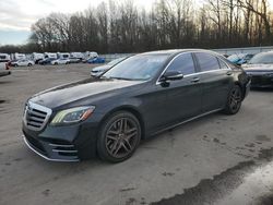 Salvage cars for sale at Glassboro, NJ auction: 2018 Mercedes-Benz S 560