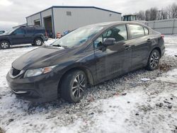 Salvage cars for sale from Copart Wayland, MI: 2013 Honda Civic EX