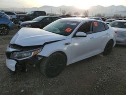 Salvage cars for sale at Magna, UT auction: 2017 KIA Optima LX