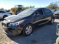 Salvage cars for sale at Riverview, FL auction: 2017 KIA Forte LX