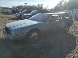 Salvage cars for sale at Riverview, FL auction: 1989 Cadillac Allante