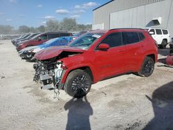 Jeep salvage cars for sale: 2022 Jeep Compass Limited