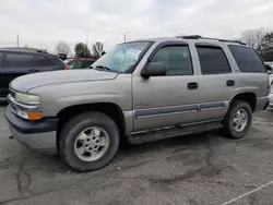 Salvage cars for sale at Moraine, OH auction: 2002 Chevrolet Tahoe K1500