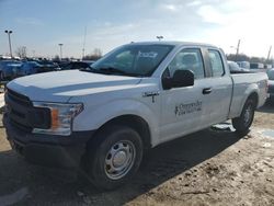 Salvage cars for sale at Indianapolis, IN auction: 2018 Ford F150 Super Cab