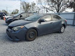 2014 Toyota Corolla L en venta en Riverview, FL