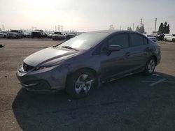 Salvage cars for sale at Rancho Cucamonga, CA auction: 2014 Honda Civic LX