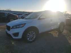 Salvage cars for sale at Kansas City, KS auction: 2017 KIA Sorento LX