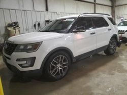 Ford Explorer salvage cars for sale: 2016 Ford Explorer Sport