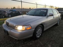 Salvage cars for sale at Houston, TX auction: 2009 Lincoln Town Car Signature Limited