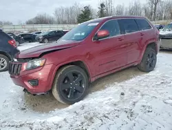 Jeep Grand Cherokee Laredo salvage cars for sale: 2015 Jeep Grand Cherokee Laredo