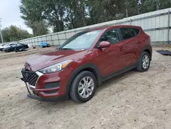 Salvage cars for sale at Midway, FL auction: 2020 Hyundai Tucson SE