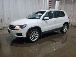 Salvage cars for sale at Central Square, NY auction: 2017 Volkswagen Tiguan Wolfsburg