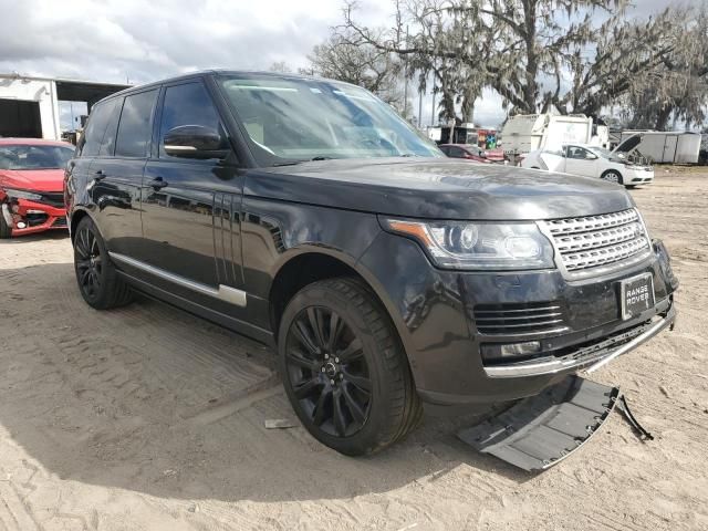 2015 Land Rover Range Rover Supercharged