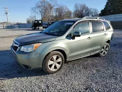 2015 Subaru Forester 2.5I Limited en venta en Gastonia, NC