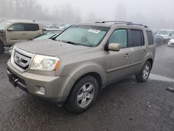 Salvage cars for sale at Portland, OR auction: 2009 Honda Pilot EXL