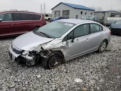 2012 Honda Civic LX en venta en Barberton, OH