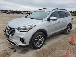 Salvage cars for sale from Copart Houston, TX: 2018 Hyundai Santa FE SE