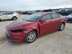 Salvage cars for sale at Houston, TX auction: 2016 Ford Fusion SE