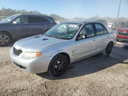 Salvage cars for sale at Apopka, FL auction: 2001 Mazda Protege DX