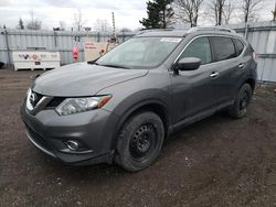 Salvage cars for sale from Copart Bowmanville, ON: 2016 Nissan Rogue S