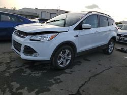 Salvage cars for sale at Martinez, CA auction: 2016 Ford Escape SE