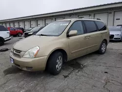 KIA salvage cars for sale: 2010 KIA Sedona LX